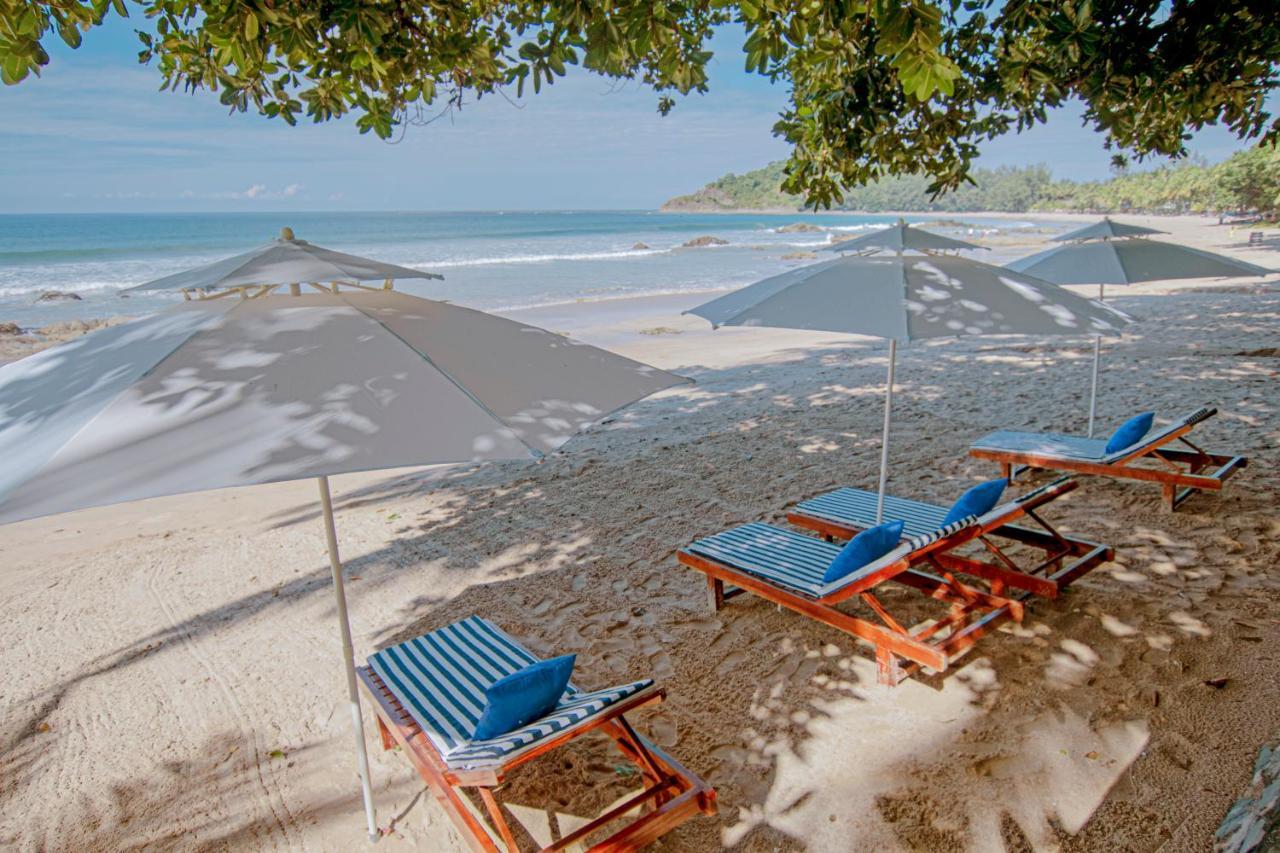 Lagoon Ngapali Beach Lodge Bagian luar foto