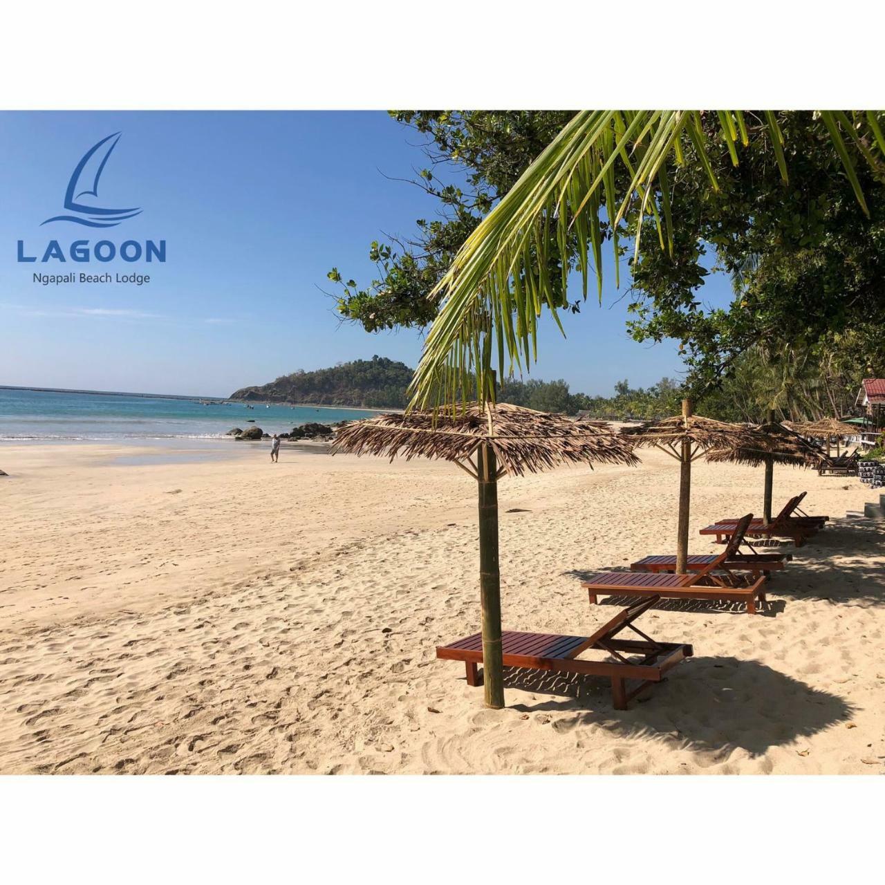 Lagoon Ngapali Beach Lodge Bagian luar foto