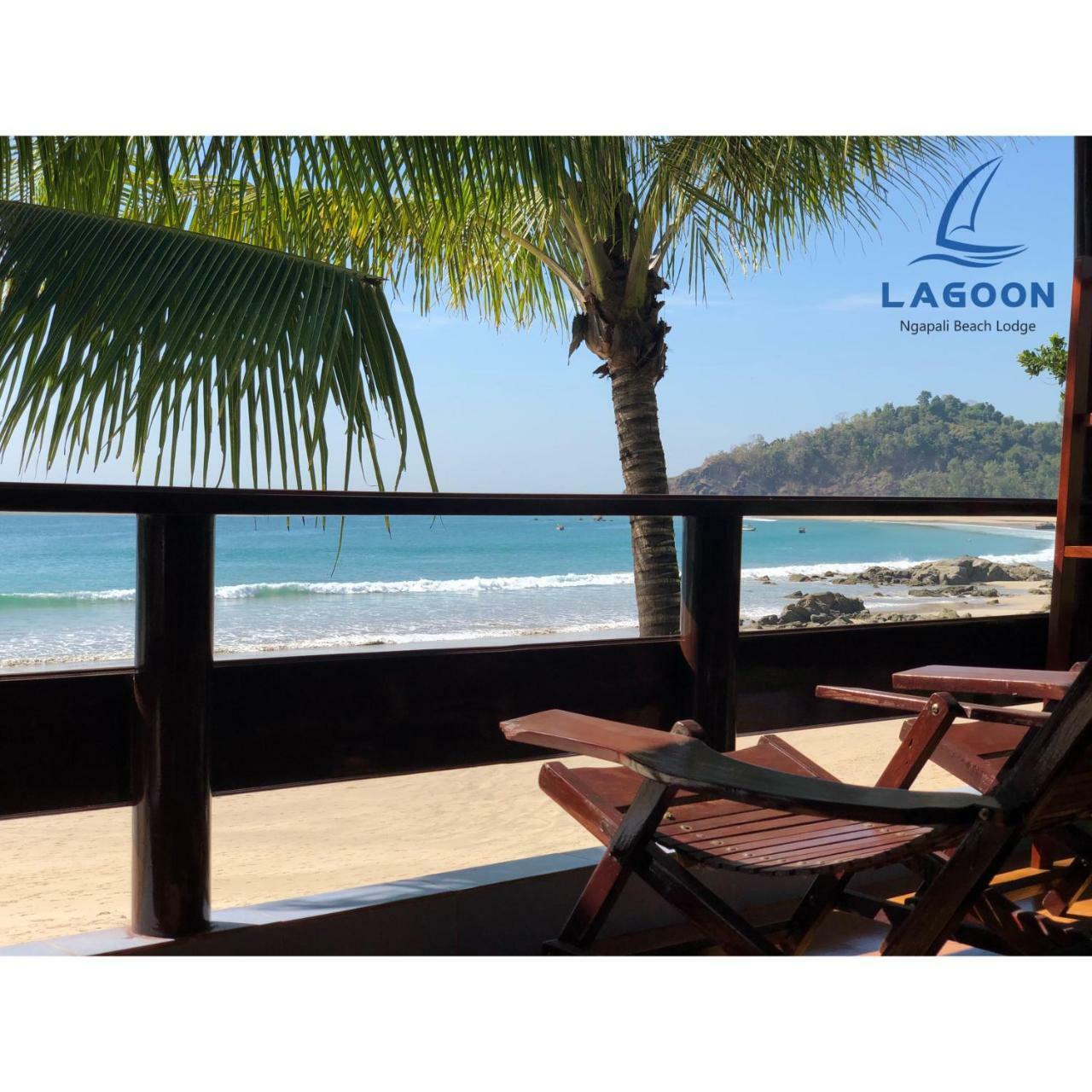Lagoon Ngapali Beach Lodge Bagian luar foto