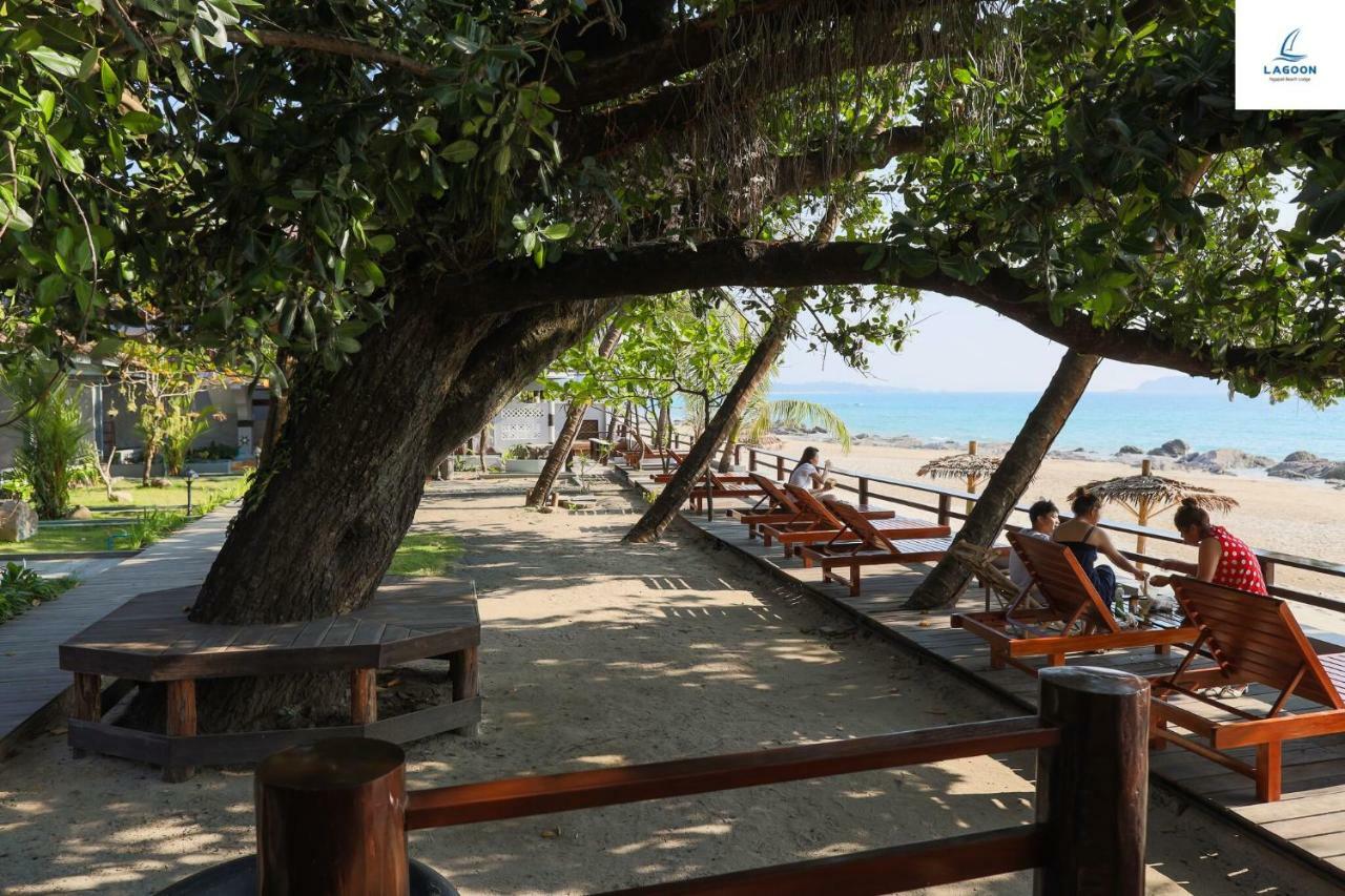 Lagoon Ngapali Beach Lodge Bagian luar foto