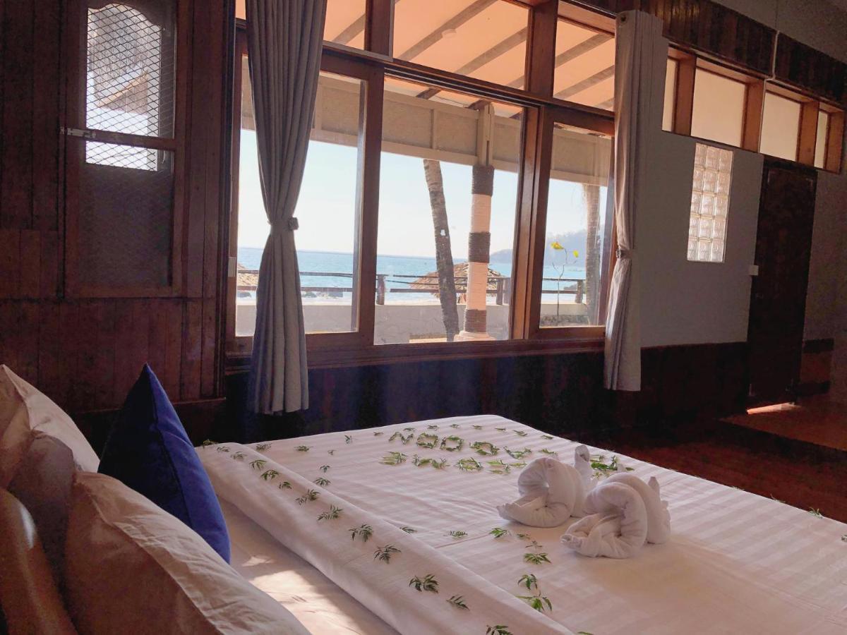 Lagoon Ngapali Beach Lodge Bagian luar foto